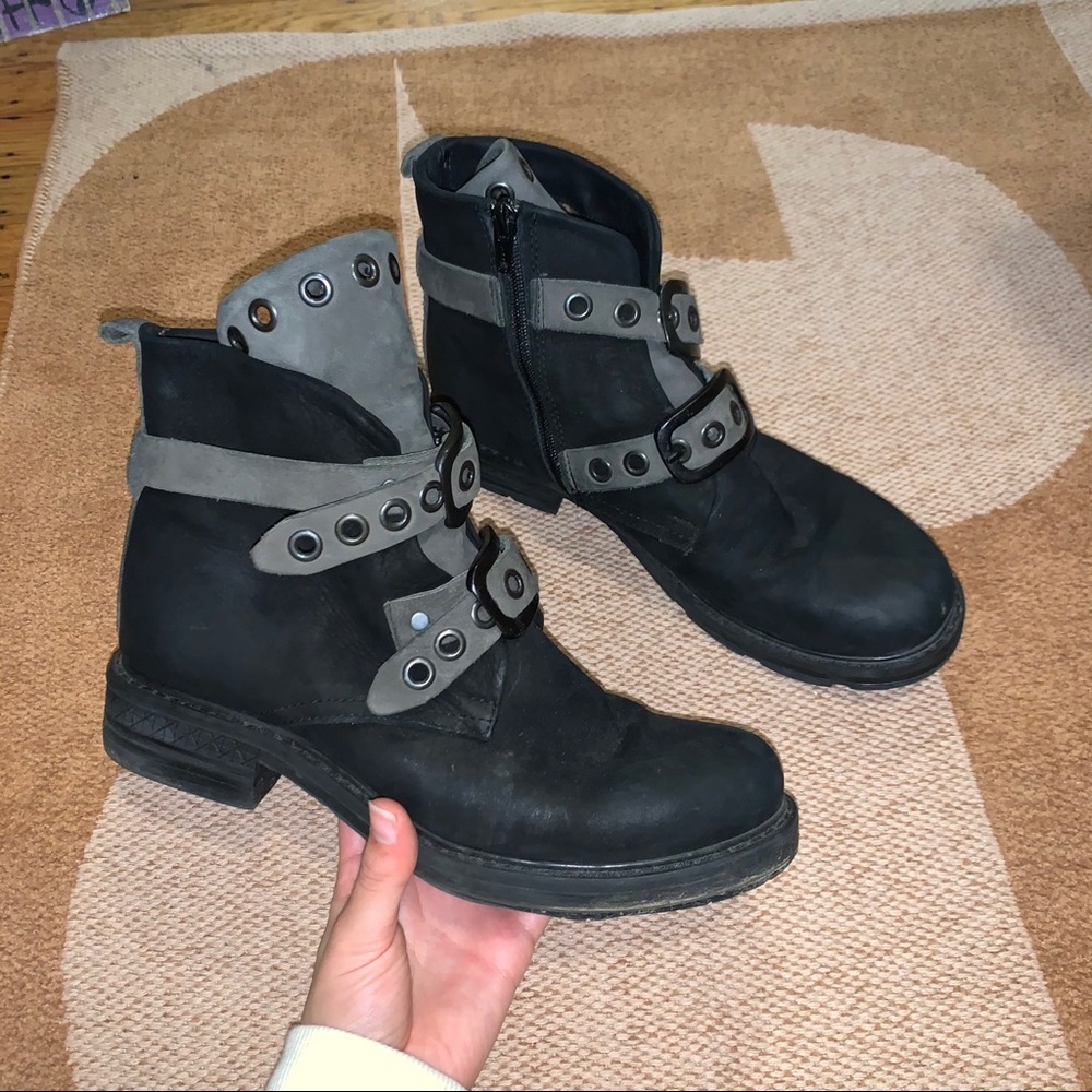 Italian leather boots!